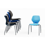 Smith System | Numbers Four Leg Stack Chair | Glides or Casters Classroom Chairs, Stack Chairs, Student Chairs Smith System 