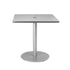 Cafe Table Square Top, Circular Base — 30" Circular Base @ 42" Standing Height, with 36" square top.