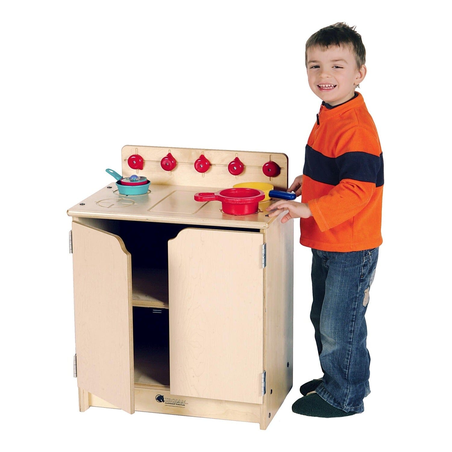Stove Kitchen Unit | Trojan Classroom Furniture Interactive Play Furniture Trojan Classroom Furniture 