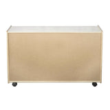 Straight Shelf Storage: Deep, 6 Cubbies | Trojan Classroom Furniture Cubby & Multi-Storage Trojan Classroom Furniture 