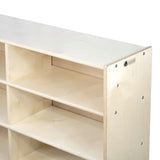 Straight Shelf Storage: Deep, 6 Cubbies | Trojan Classroom Furniture Cubby & Multi-Storage Trojan Classroom Furniture 