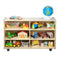 Straight Shelf Storage: Deep, 6 Cubbies | Trojan Classroom Furniture Cubby & Multi-Storage Trojan Classroom Furniture 