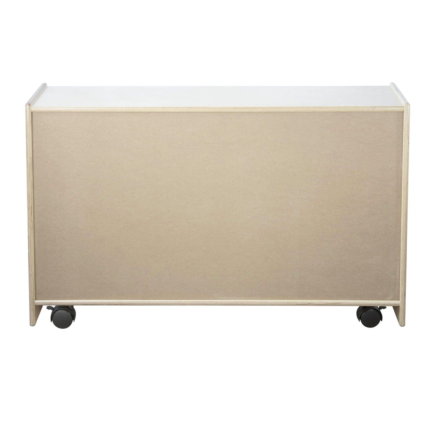 Straight Shelf Storage: Deep, Mobile | Trojan Classroom Furniture Shelving & Cabinets Trojan Classroom Furniture 