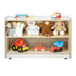 Straight Shelf Storage: Deep, Mobile | Trojan Classroom Furniture Shelving & Cabinets Trojan Classroom Furniture 