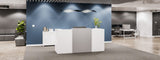 The Anvil Reception Desk by Workspace48. Elevate Your Presence. Office Desk Set Workspace48 