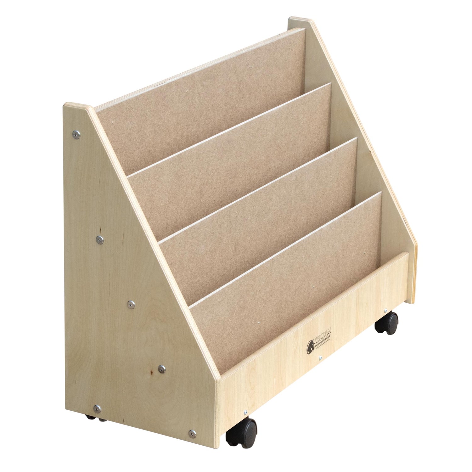 Preschool Book Rack with 4 Shelves (S326)