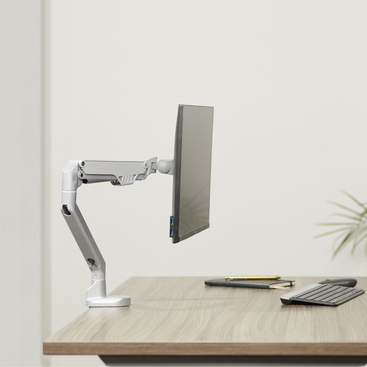 Unity G2 Monitor Arm for computer labs | Single & Dual Tech Furniture Mobile Monitor Arms SitOnIt 