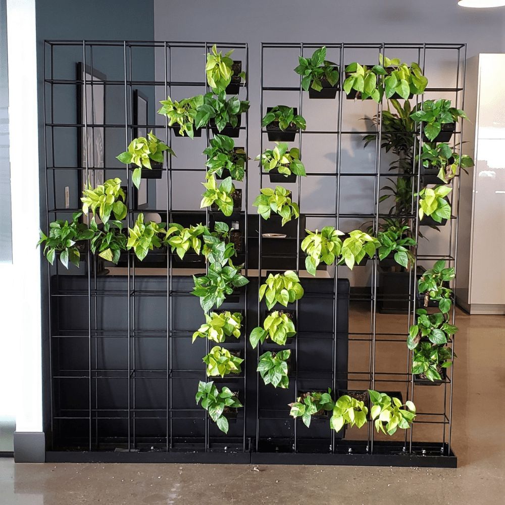 Viro Planter Wall – Transform Workspaces with Living Design Planter Wall, Privacy Screen Workspace48 