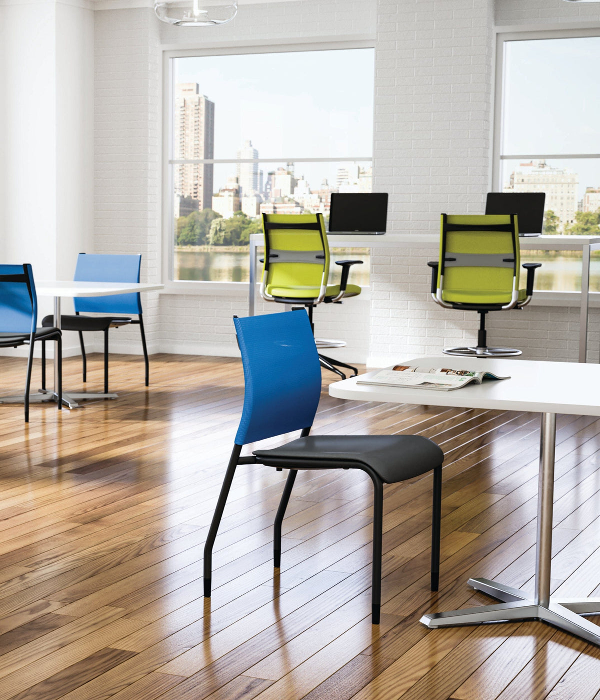 Wit Side Chair: Durable, Stackable School Chairs for Cafeterias & Classrooms Guest Chair SitOnIt 
