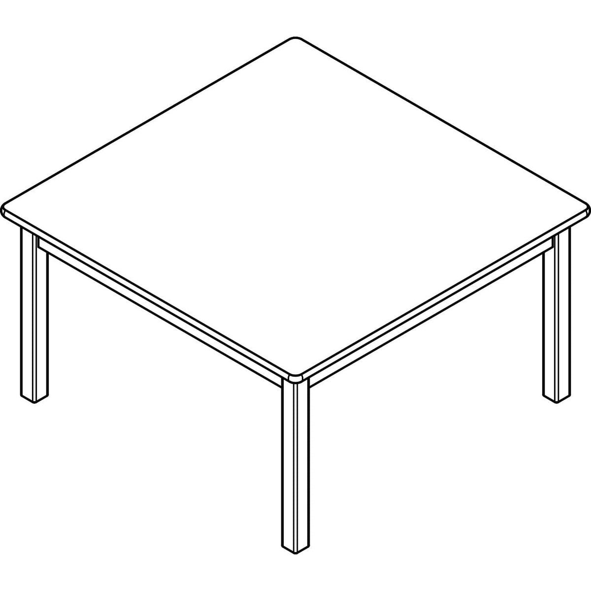 Wooden Tables - Custom Sizes | Trojan Classroom Furniture Early Learning Tables & Seating Trojan Classroom Furniture 