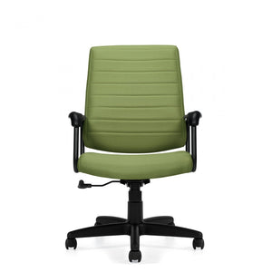 Caman Management Chair | Steel Frame & Fixed Arms | Offices To Go OfficeToGo 