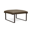 Cameo Single Seat Lounge Bench Lounge Seating, Modular Lounge Seating SitOnIt Frame Color Bronze Fabric Color Cafe 