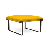 Cameo Single Seat Lounge Bench Lounge Seating, Modular Lounge Seating SitOnIt Frame Color Bronze Fabric Color Lemon 