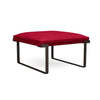Cameo Single Seat Lounge Bench Lounge Seating, Modular Lounge Seating SitOnIt Frame Color Bronze Fabric Color Raspberry 