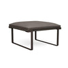 Cameo Single Seat Lounge Bench Lounge Seating, Modular Lounge Seating SitOnIt Frame Color Bronze Fabric Color Smoky 