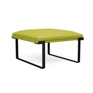 Cameo Single Seat Lounge Bench Lounge Seating, Modular Lounge Seating SitOnIt Frame Color Charcoal Fabric Color Apple 