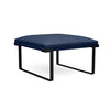 Cameo Single Seat Lounge Bench Lounge Seating, Modular Lounge Seating SitOnIt Frame Color Charcoal Fabric Color Navy 