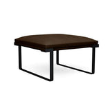 Cameo Single Seat Lounge Bench Lounge Seating, Modular Lounge Seating SitOnIt Frame Color Charcoal Fabric Color Rootbeer 