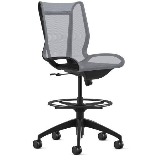 Cydia 3306 - 3308 Stool Plastic Nylon Base Armless Stools 9to5 Seating 