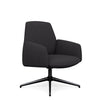 Envoi Midback Lounge Chair Lounge Seating SitOnIt Fabric Color Anthracite Auto Return Frame Color Charcoal