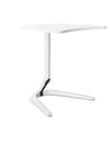 ESI Ergo Motific Height Adjustable Laptop Table Height Adjustable Table ESI Ergo Color White Table Shape Amorphic Laminate Color Designer White