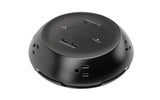ESI FlexCharge9 tabletop power pod with 4 USB-A Ports Power Solution ESI Ergo Black 