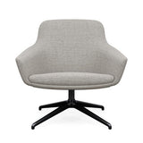 Gobi Midback Lounge Chair Midback Lounge Chair SitOnIt Fabric Color Platinum Auto Return Frame Color Charcoal