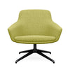 Gobi Midback Lounge Chair Midback Lounge Chair SitOnIt Fabric Color Sorrel Auto Return Frame Color Charcoal