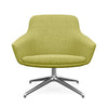 Gobi Midback Lounge Chair Midback Lounge Chair SitOnIt Fabric Color Sorrel Auto Return Frame Color Polished Aluminum