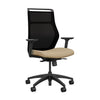 Hexy Conference Chair Conference Chair, Meeting Chair SitOnIt Frame Color Black Mesh Color Onyx Fabric Color Desert