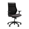 Hexy Conference Chair Conference Chair, Meeting Chair SitOnIt Frame Color Black Mesh Color Onyx Fabric Color Kiss