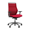 Hexy Conference Chair Conference Chair, Meeting Chair SitOnIt Frame Color Fog Mesh Color Fire Fabric Color Fire