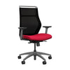 Hexy Conference Chair Conference Chair, Meeting Chair SitOnIt Frame Color Fog Mesh Color Onyx Fabric Color Fire