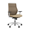 Hexy Conference Chair Conference Chair, Meeting Chair SitOnIt Frame Color White Mesh Color Desert Fabric Color Desert