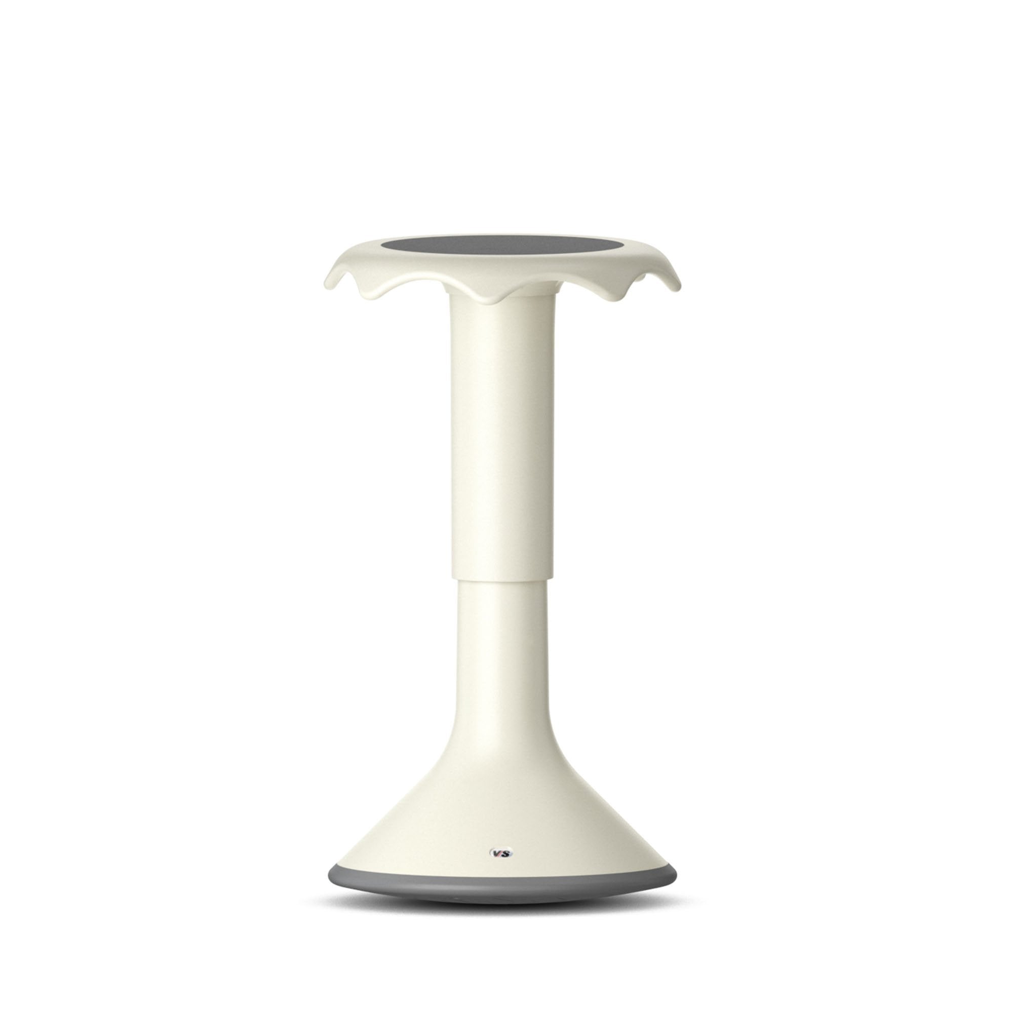 Hokki + Stool Stools, Classroom Chairs, Hokki Stool VS America 3814 - Adjustable from 19 3/4” – 26 3/4” White 
