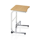 Intellect Wave Sit-to-Stand Desk Hard Plastic Top Classroom Desks, Sit-to-Stand KI Frame Color Cottonwood Hard Plastic Color Kensington Maple 