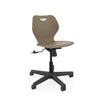 Intellect Wave Task Chair | No Tilt or With Tilt | Glides or Casters Classroom Chairs KI With Tilt Casters Plastic Color Misty Brown