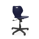 Intellect Wave Task Chair | No Tilt or With Tilt | Glides or Casters Classroom Chairs KI With Tilt Casters Plastic Color Nordic