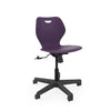Intellect Wave Task Chair | No Tilt or With Tilt | Glides or Casters Classroom Chairs KI With Tilt Casters Plastic Color Purple Haze