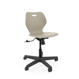 Intellect Wave Task Chair | No Tilt or With Tilt | Glides or Casters Classroom Chairs KI With Tilt Casters Plastic Color Sand