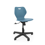 Intellect Wave Task Chair | No Tilt or With Tilt | Glides or Casters Classroom Chairs KI With Tilt Casters Plastic Color Surfs Up