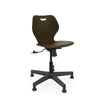 Intellect Wave Task Chair | No Tilt or With Tilt | Glides or Casters Classroom Chairs KI With Tilt Glides Plastic Color Chocolate