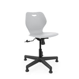 Intellect Wave Task Chair | No Tilt or With Tilt | Glides or Casters Classroom Chairs KI With Tilt Glides Plastic Color Cool Grey