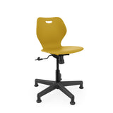 Intellect Wave Task Chair | No Tilt or With Tilt | Glides or Casters Classroom Chairs KI With Tilt Glides Plastic Color Honey Bee