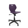 Intellect Wave Task Chair | No Tilt or With Tilt | Glides or Casters Classroom Chairs KI With Tilt Glides Plastic Color Purple Haze
