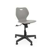 Intellect Wave Task Chair | No Tilt or With Tilt | Glides or Casters Classroom Chairs KI With Tilt Glides Plastic Color Warm Grey