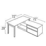 Ionic L Shaped Suite Package 3 | Adaptable Solutions | Offices To Go Office Desk Set OfficesToGo 