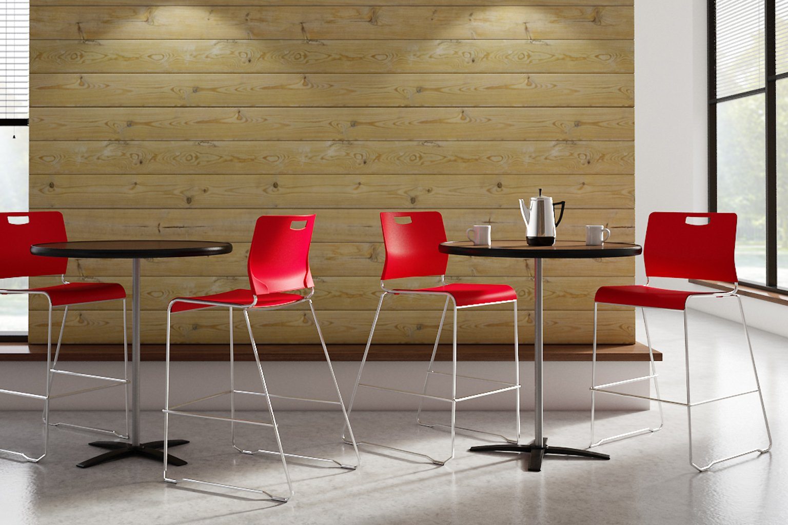 Kelley Stool by 9to5 Seating | Counter and Bar Height Stools 9to5 Seating 