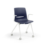 KI LimeLite Nesting Chair | Arms or Armless | Plastic Shell Back & Seat Nesting Chairs KI 