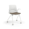 KI LimeLite Nesting Chair | Arms or Armless | Upholstered Seat Nesting Chair KI 